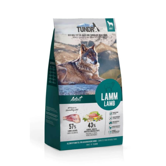 TUNDRA DOG ADULT - за кучета в зряла възраст, Агне, 3.18кг -  - Zoolink