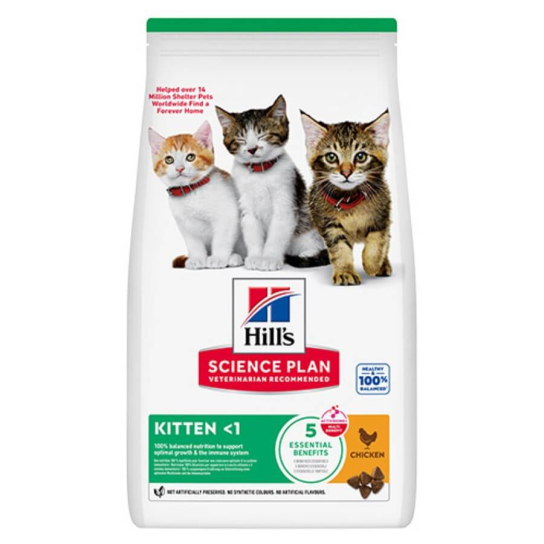 Hill's SP Feline Kitten Chicken - за котенца от отбиването до 1 г., бременност и кърмене, Пиле, 7кг -  - Zoolink