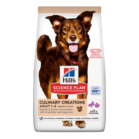 Hill's SP Canine Adult Medium Duck - за кучета до 25кг и над 1г., с Патешко и картофи, 14кг - - Zoolink Hill's SP Canine Adult Medium Duck - за кучета до 25кг и над 1г., с Патешко и картофи, 14кг - - Zoolink