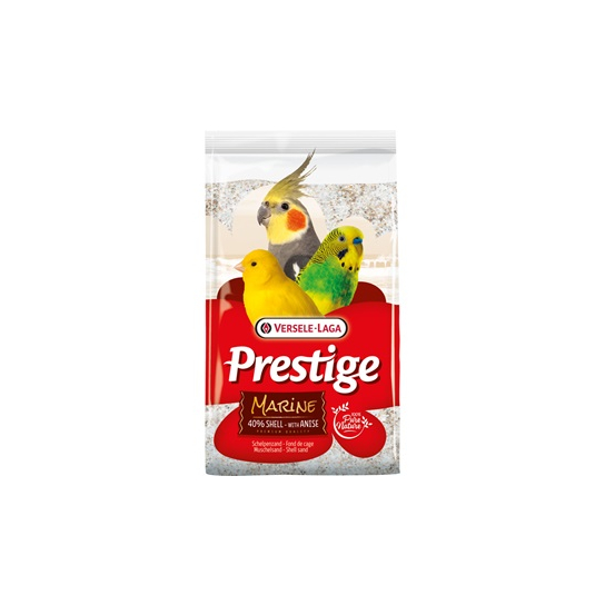Versele Laga Shell Sand Premium Marine - пясък от черупки, морски минерали и семена от анасон, 5kg -  - Zoolink