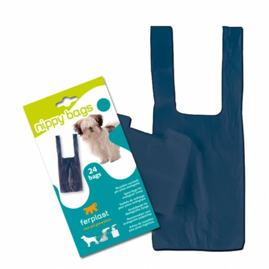 FERPLAST L270 NIPPY HYGIENIC - торбички за лопатка Nippy Scoop за събиране на фекалии (24 бр.) -  - Zoolink