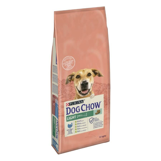 Purina Dog Chow Light Adult - за кучета в зряла възраст, Пуйка, 14кг -  - Zoolink