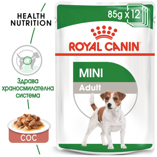 Royal Canin Mini Adult Pouch 12x85g -  - Zoolink