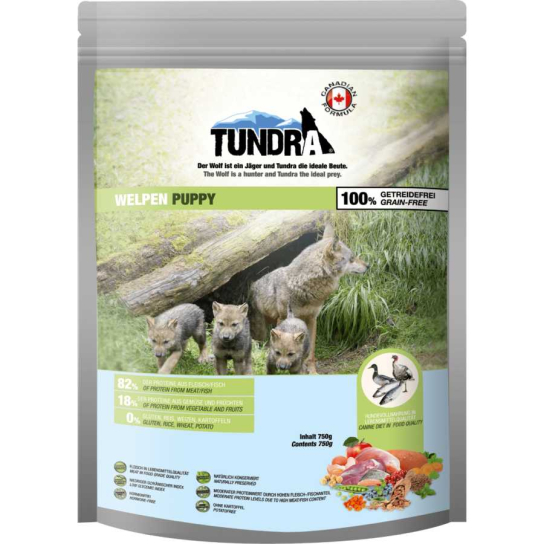 Tundra puppy - храна за бременни, кърмещи и подрастващи кучета от всички породи -  - Zoolink