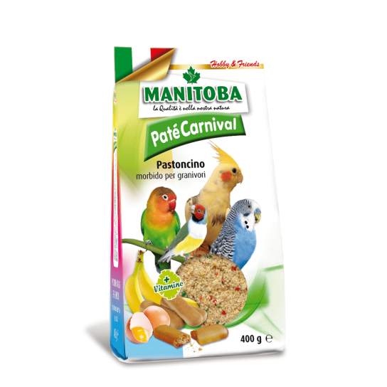 Manitoba pate carnival храна за папагали с бисквити -  - Zoolink