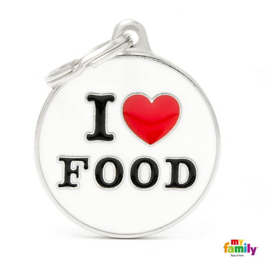 My Family медальон i love food -  - Zoolink
