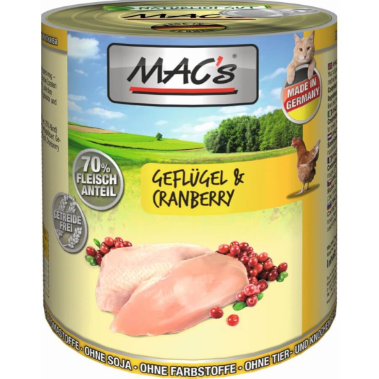 Mac's птиче месо с червени боровинки -  - Zoolink