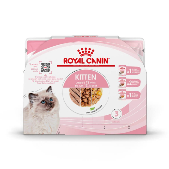 Royal Canin Kitten Multipack 4x85гр -  - Zoolink