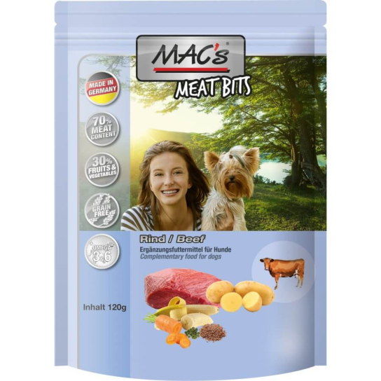 Mac's Dog Meat Bits Телешко -  - Zoolink