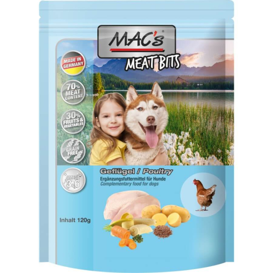 Mac's Dog Meat Bits Пиле -  - Zoolink