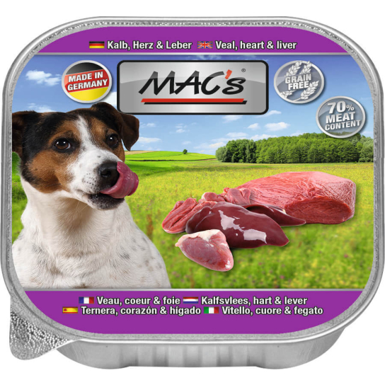 Mac's Dog Телешко, Сърца и Черен Дроб -  - Zoolink