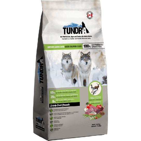 Tundra Елен, сьомга и патица - храна за кучета в зряла възраст -  - Zoolink