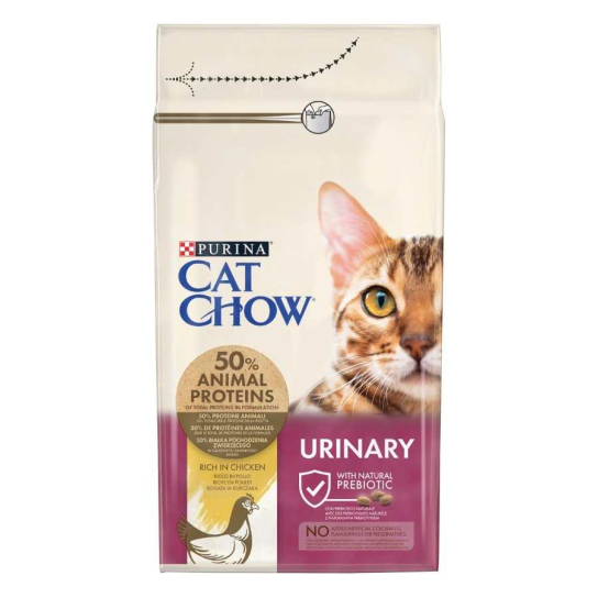 Purina Cat Chow Urinary Tract Health с Пиле, 1.5kg -  - Zoolink