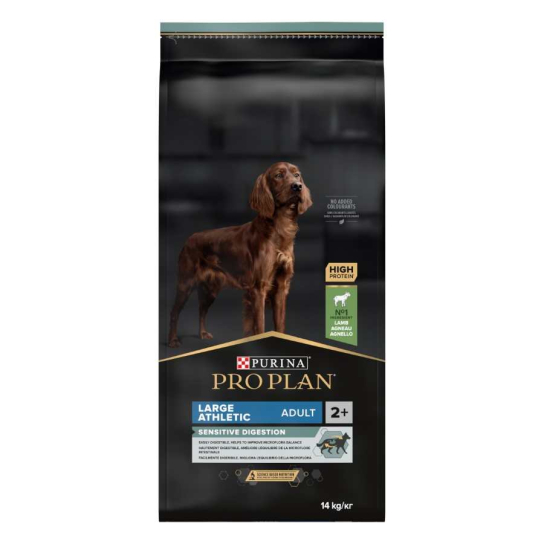 Purina Pro Plan Dog Large Athletic Adult DIGESTION за кучета от едри атлетични породи, Агне, 14kg -  - Zoolink