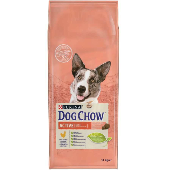 Purina Dog Chow Active за кучета, Пиле, 14 kg -  - Zoolink