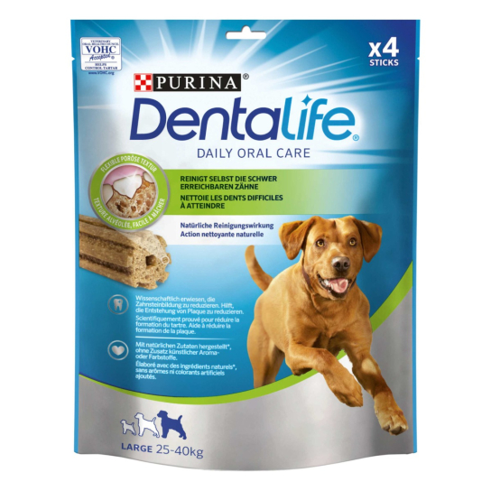 Purina Dentalife Sticks Лакомство за кучета от едри породи, 142g -  - Zoolink