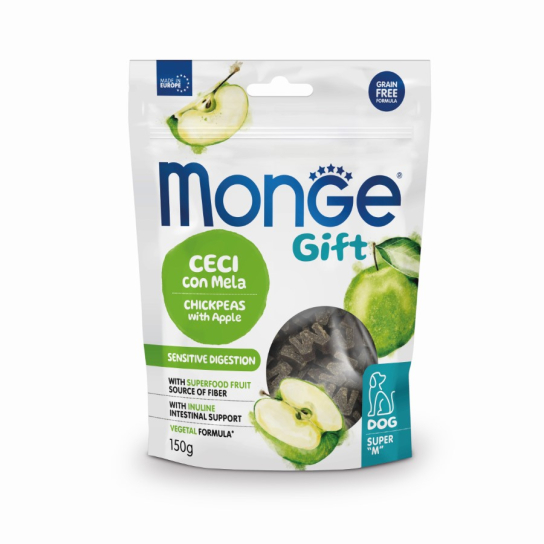 Monge Super M Sensitive digestion - нахут с ябълка за чувствително храносмилателна система, 150гр -  - Zoolink