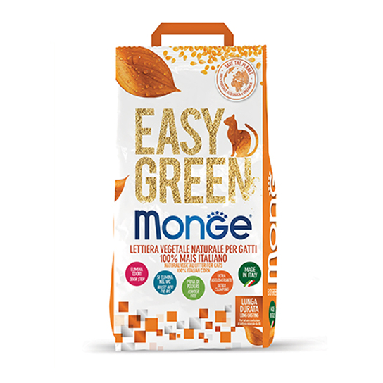 Easy Green Monge - котешка тоалетна 100% царевица, 10л. -  - Zoolink