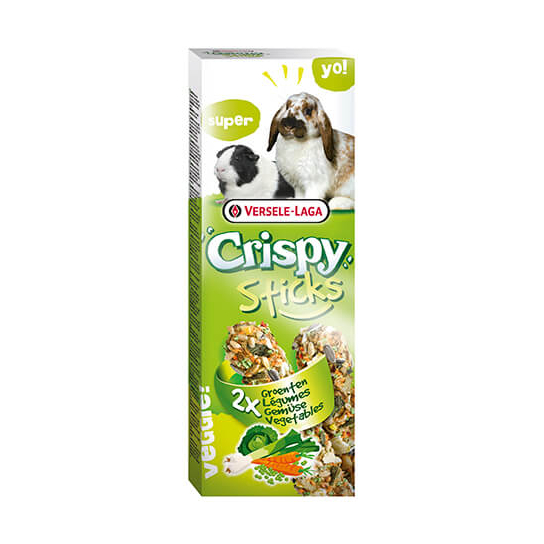 Versele Laga Sticks Rabbits-Guinea Pigs Vegetables - стик за зайци морски свинчета, зеленчуци, 110g -  - Zoolink