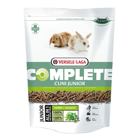 Versele Laga Cuni Junior Complete - екструдирана храна за подрастващи зайци до 8 месеца, 500g -  - Zoolink