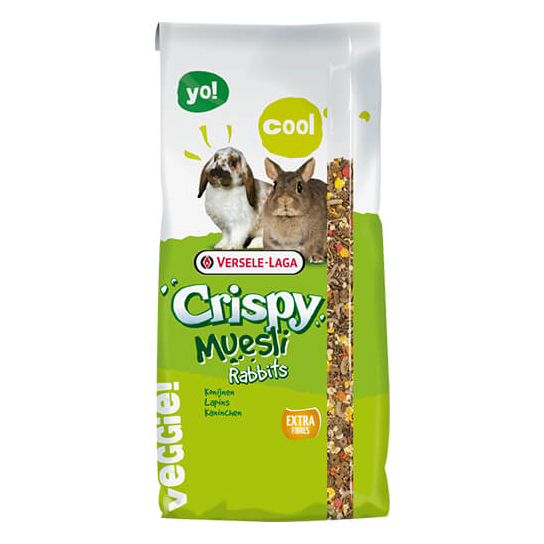 Versele Laga Crispy Muesli - Rabbits (Cuni Crispy) - пълноценна храна за декоративни зайци, 20kg -  - Zoolink