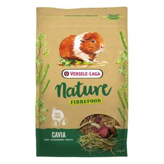 Versele Laga Fibrefood Cavia - пълноценна храна за за морски свинчета, възрастни и капризни, 1kg -  - Zoolink