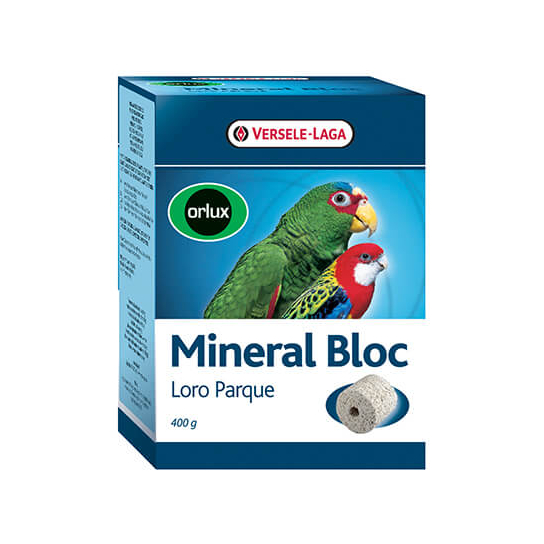 Versele Laga Mineral  Block - минерален микс за средни и големи папагали  400g -  - Zoolink