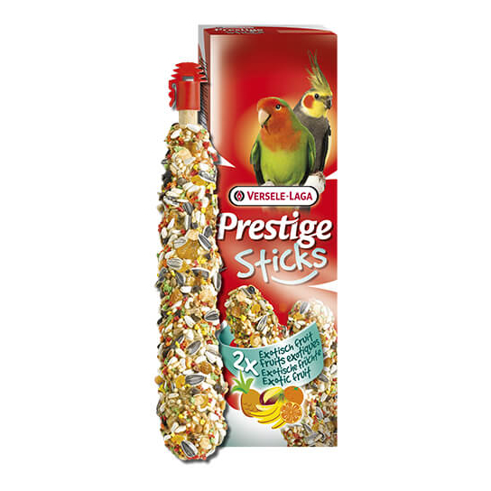 Versele Laga Sticks Big Parakeets Exotic Fruit - стик за средни папагали с екзотични плодове, 140g -  - Zoolink