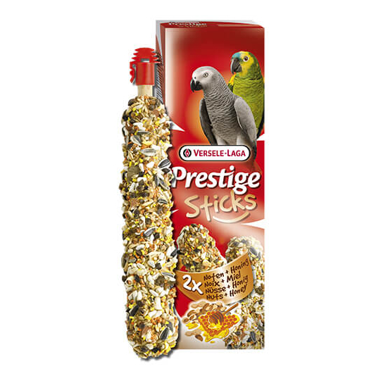 Versele Laga Sticks Parrots Nuts & Honey - стик за големи папагали с ядки и мед, 140g -  - Zoolink