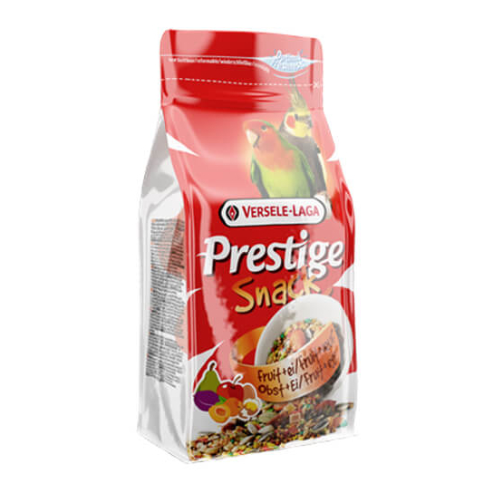 Versele Laga Prestige Snack Parakeets - допълваща храна за средни папагали с плодове и яйца, 125g -  - Zoolink