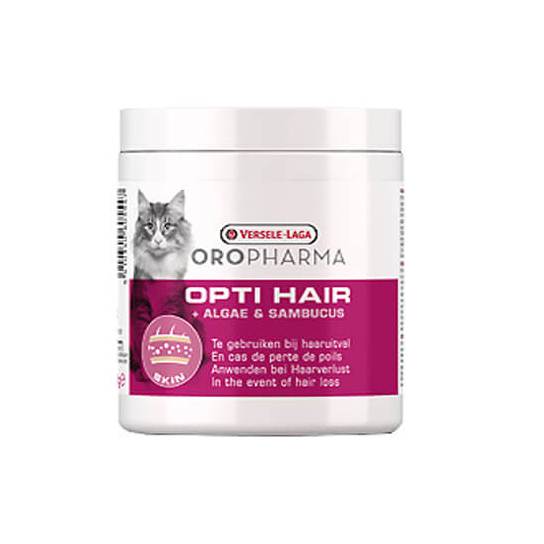 Versele Laga Opti Hair Cat - добавка към храната за котки за лъскава козина и здрава кожа, 130g -  - Zoolink