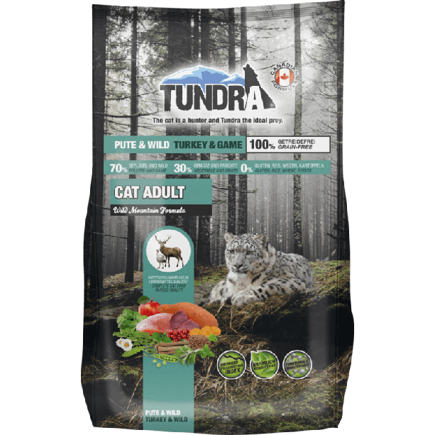 TUNDRA CAT ADULT - за котки в зряла възраст, Пуйка и Дивеч, 6.8кг main product photo