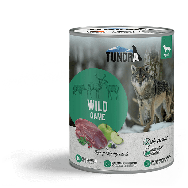 TUNDRA DOG ADULT - за кучета в зряла възраст, Дивеч, консерва 800г main product photo