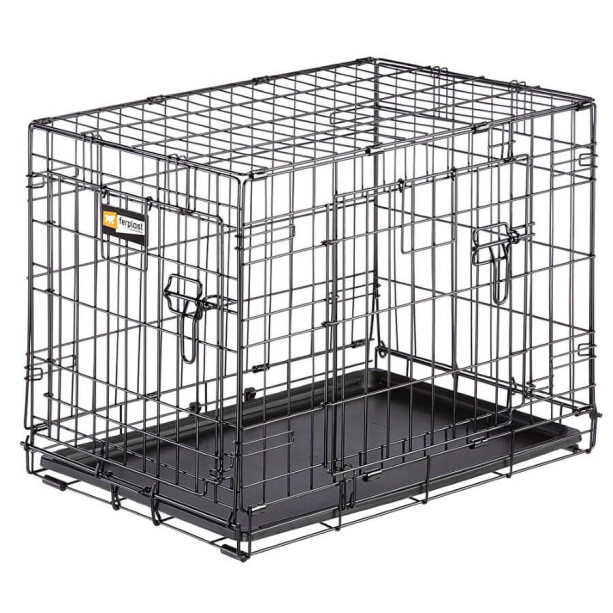 FERPLAST DOG-INN 60 - сгъваема метална клетка за кучета 64.1х44.7х h49.2 см main product photo