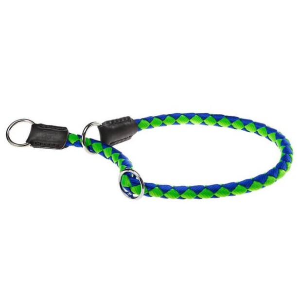 FERPLAST TWIST CS 18/60 - нашийник душач за куче, син със зелено - Ø18мм х 60см main product photo