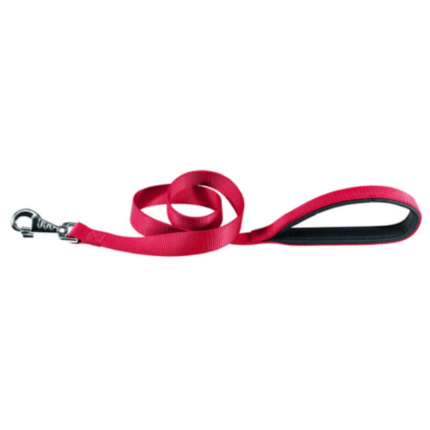 FERPLAST DAYTONA G15/120 - повод за куче с мека подплата на захвата, червен - 15мм/120см main product photo