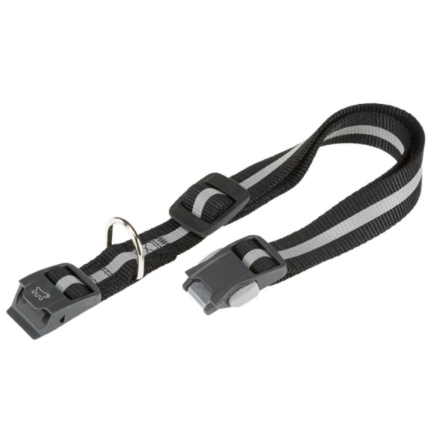 FERPLAST CLUB REFLEX 20/56 - светлоотразителен нашийник за куче, черен - 20мм, врат: 36-56см main product photo