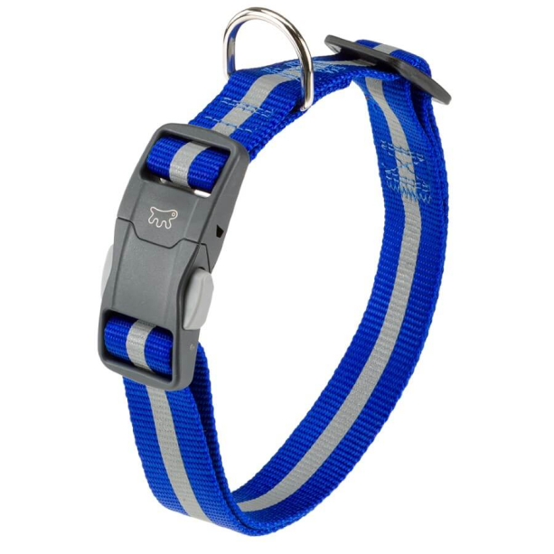 FERPLAST CLUB REFLEX C25/70 - светлоотразителен нашийник за куче, син - 25 мм, врат: 45-70см main product photo
