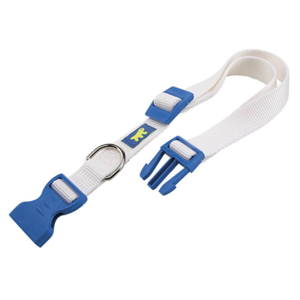 FERPLAST CLUB C15/44 COLOURS - нашийник за куче, бял - 15мм, врат: 30-44см main product photo