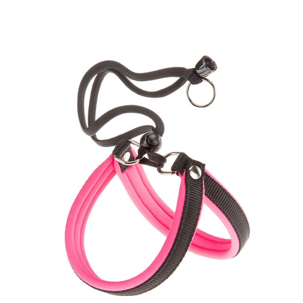 FERPLAST AGILA FLUO 1 - нагръдник за куче с меки подложки, розов - гърди: 26-38см main product photo