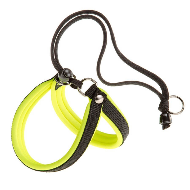 FERPLAST AGILA FLUO 1 - нагръдник за куче с меки подложки, жълт - гърди: 26-38см main product photo