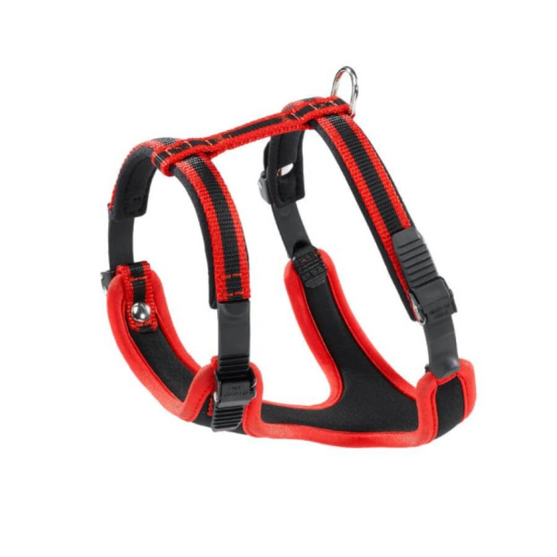 FERPLAST ERGOCOMFORT XS - ергономичен кучешки нагръдник, червен - врат:28-38см, гърди:37-47см main product photo