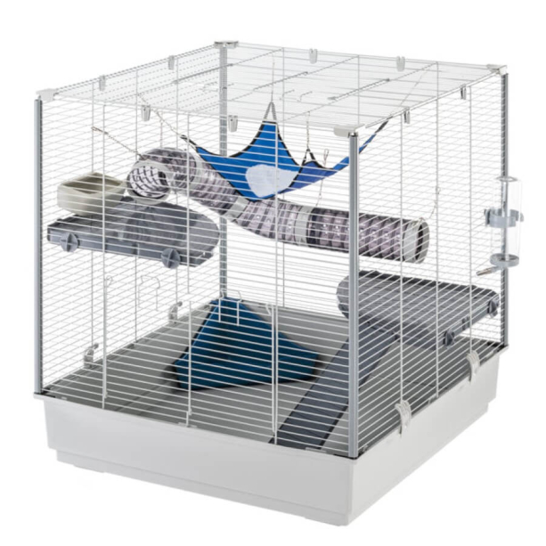 FERPLAST FURET XL - клетка за порчета, врати на покрива и отпред, оборудвана 80х75х86.5 см main product photo