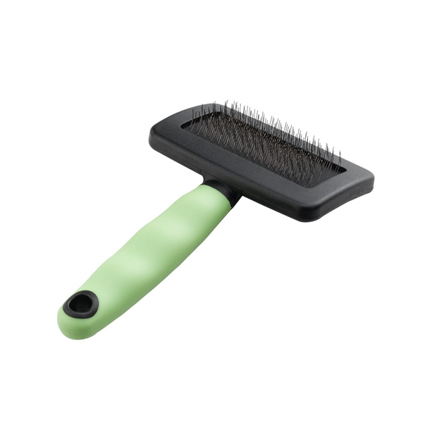 FERPLAST GRO 5802 - четка за фино разресване за котки - средна 16х9.8х3.3 см main product photo