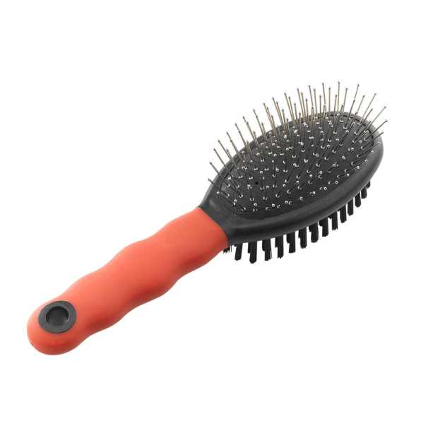 FERPLAST GRO 5926 - двустранна четка за кучета и котки за основно разресване - малка main product photo