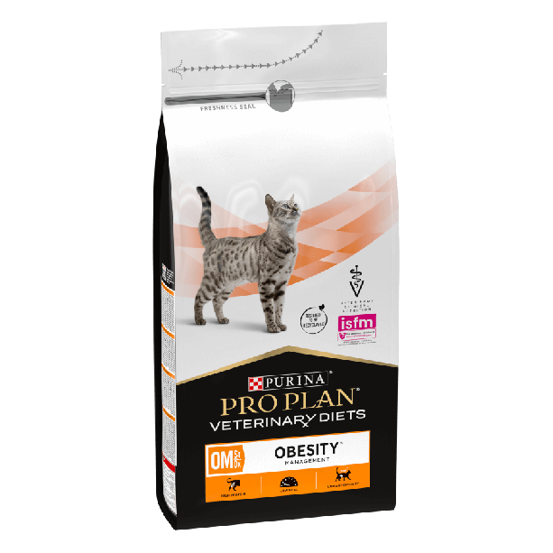 Purina Pro Plan Veterinary Diets OM - за котки с наднормено тегло, 1.5кг main product photo