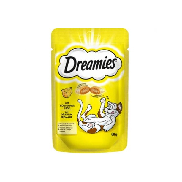 Dreamies C&T - лакомство за котки, Сирене, 60г main product photo
