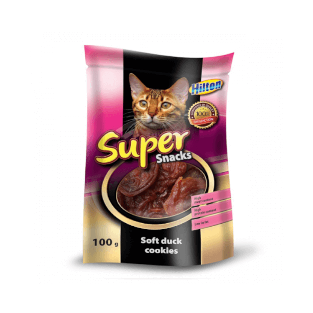 HILTON лакомство за котка - патешки филета, 100 г main product photo