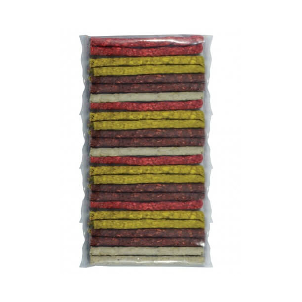HILTON лакомство за куче - кожени цветни солети, 100 бр. main product photo