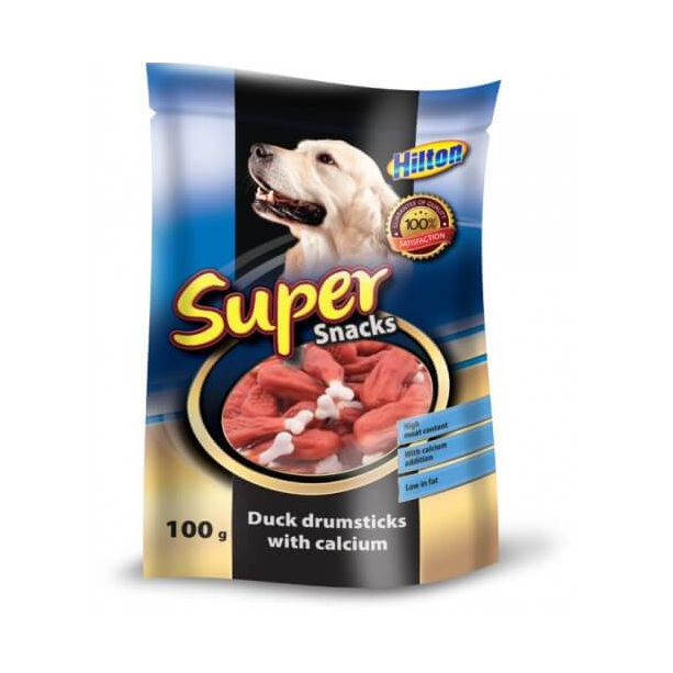 HILTON лакомство за куче - патешко бутче с калциево кокалче, 100 г main product photo
